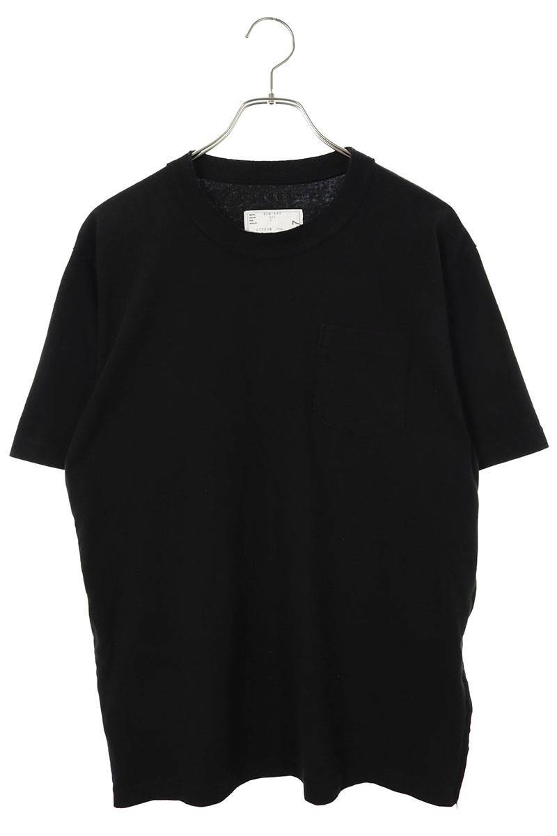 サカイ Sacai SCM-047 サイズ:3 サイドジップポケットTシャツ 中古 BS99