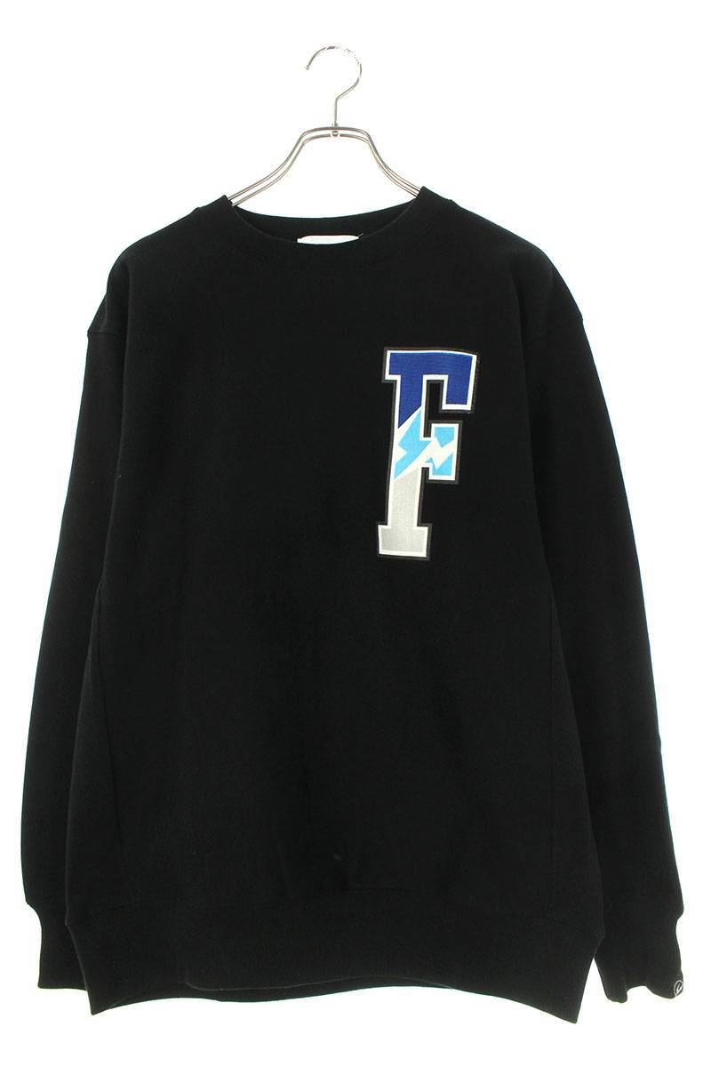 フラグメントユニバーシティ FRAGMENT UNIVERSITY FRGMT UNV C/N SWEAT B サイズ:M カレッジロゴプリントスウェット 中古 BS99_画像1