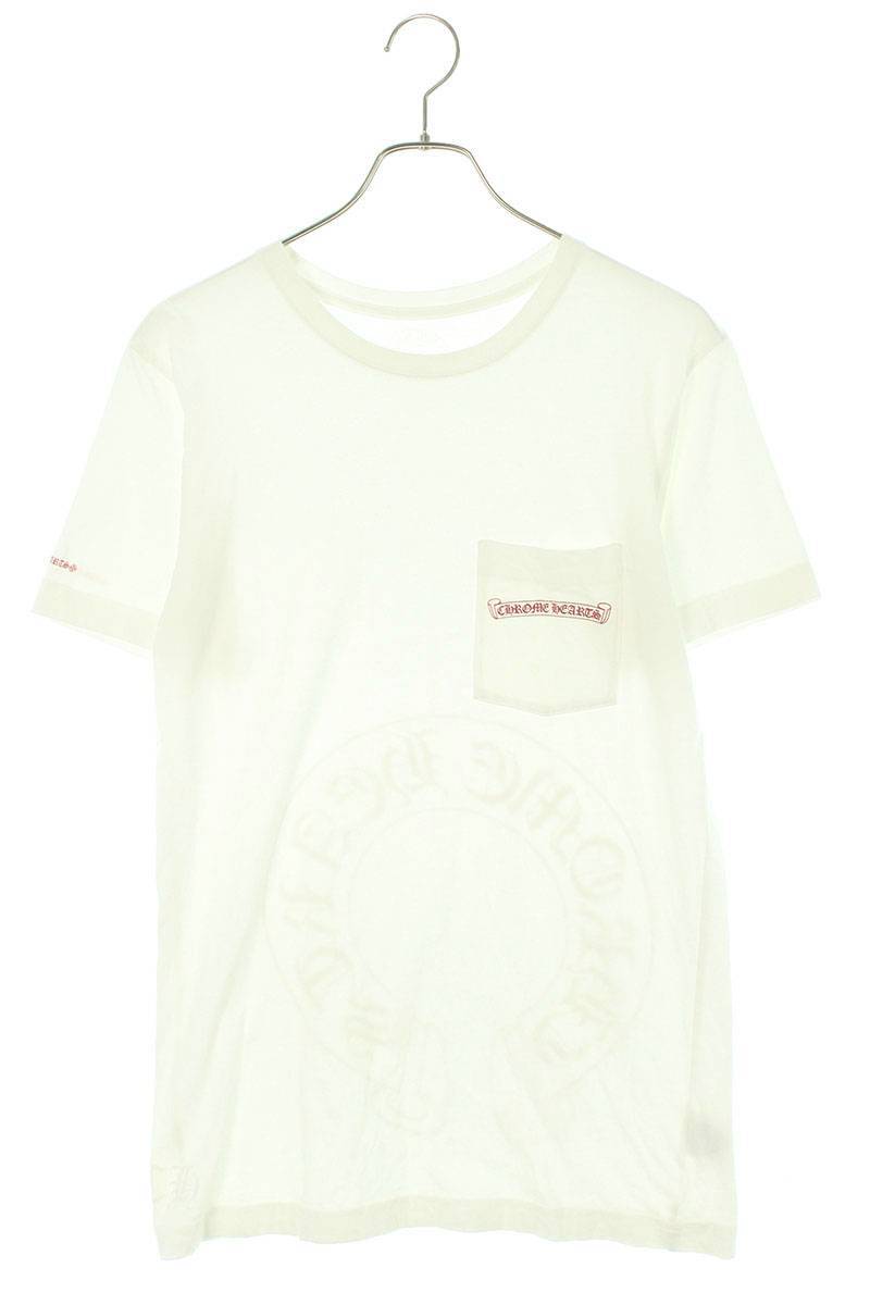 クロムハーツ Chrome Hearts CH T-SHRT/2 サイズ:M ホースシューバックプリントTシャツ 中古 SJ02_画像1