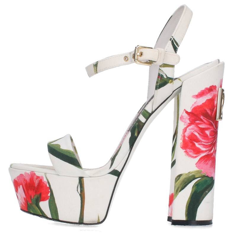  Dolce and Gabbana DOLCE & GABBANA size :37 floral heel pumps used BS99