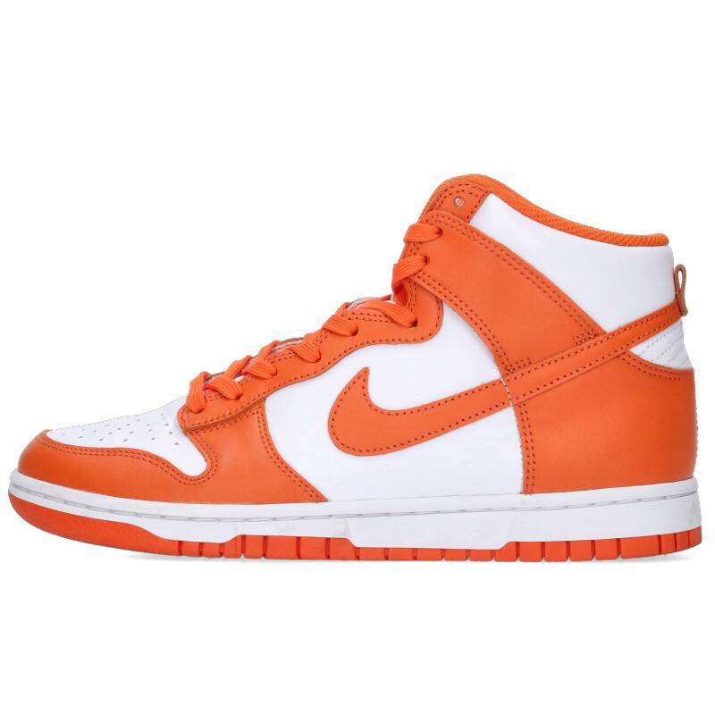 ナイキ NIKE DUNK HI RETRO SYRACUSE DD1399-101 サイズ:26cm ダンクハイシラキューススニーカー 中古 BS99