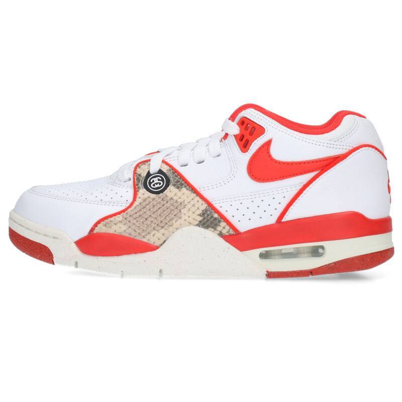 ナイキ NIKE ステューシー AIR FLIGHT 89 LOW SP FD6475-101 サイズ:26cm エアフライト89ロースニーカー 中古 FK04