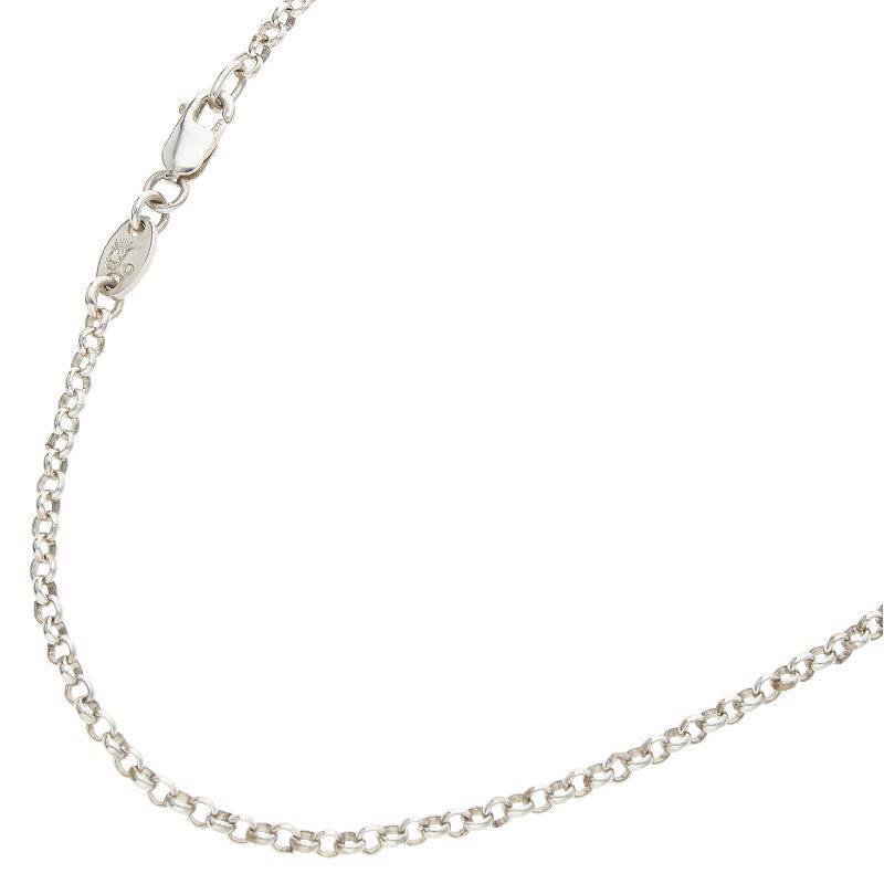 クロムハーツ Chrome Hearts NECKCHAIN R16/ロールチェーン16inch サイズ:16inch シルバーネックレス 中古 NO05