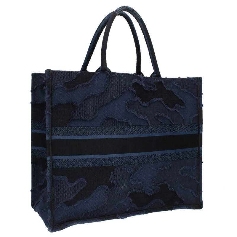 ディオール DIOR BOOK TOTE/ブックトート サイズ:L 迷彩デザイントートバッグ 中古 SB01_画像2