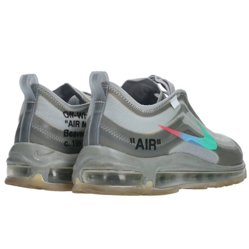 ナイキ オフホワイト NIKE OFF-WHITE AIR MAX 97 MENTA AJ4585-101 サイズ:29cm エアマックス97メンタスニーカー 中古 SB01_画像2