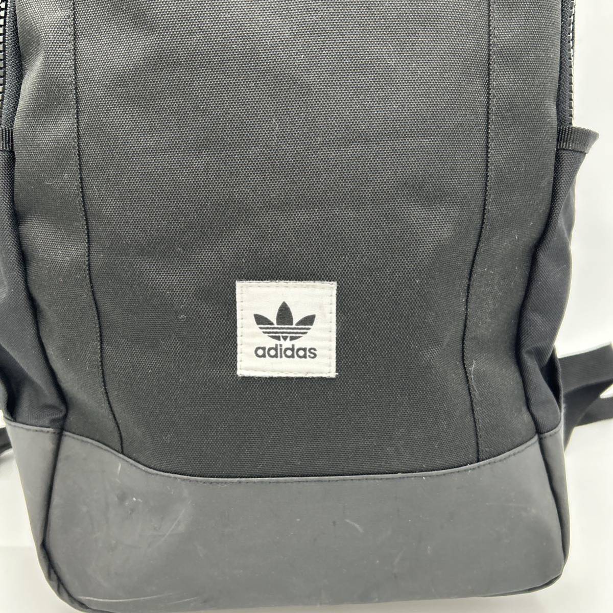 A @ 人気モデル '大容量収納' adidas originals アディダスオリジナルス BACKPACK リュックサック / バックパック 男女兼用 デイパック _画像2