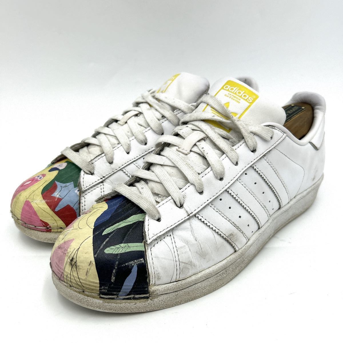 J @ 15年製 '人気モデル' adidas originals アディダスオリジナルス SUPERSTAR SUPERSHELL スーパースター 靴 スニーカー 26cm S83356の画像1