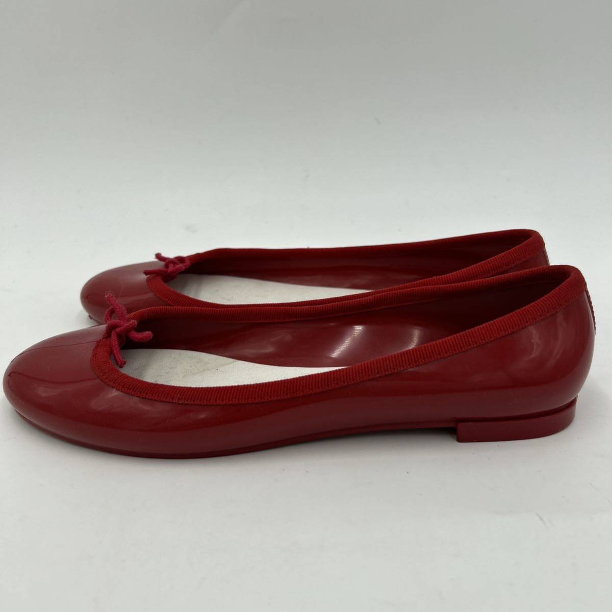 C @ 洗礼されたデザイン '履き心地抜群' repetto レペット 婦人靴 ラバー素材 バレエシューズ / フラットパンプス EU36 22.5cm 婦人靴 _画像3