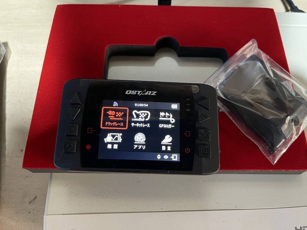 新品未開封　QSTARZ GPS Lap Timer LT-Q6000　キュースターズラップタイマーGPS計測器ラップショット サーキットアタッカー_画像6