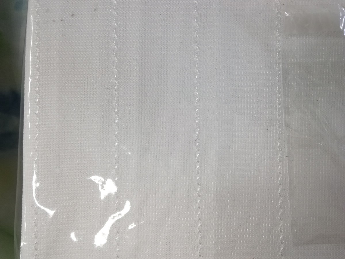 g_t S258 ミラーレースカーテン 巾100×丈133cm 2枚組☆巾100×丈176cm 2枚組 ホワイト2点まとめて 【未使用保管品】_画像6