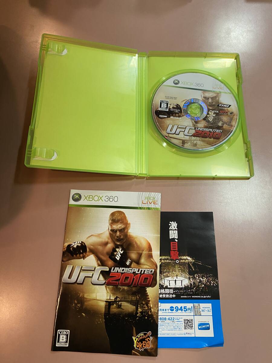 Xbox360★UFC 2010 Undisputed ★used import Japanの画像2