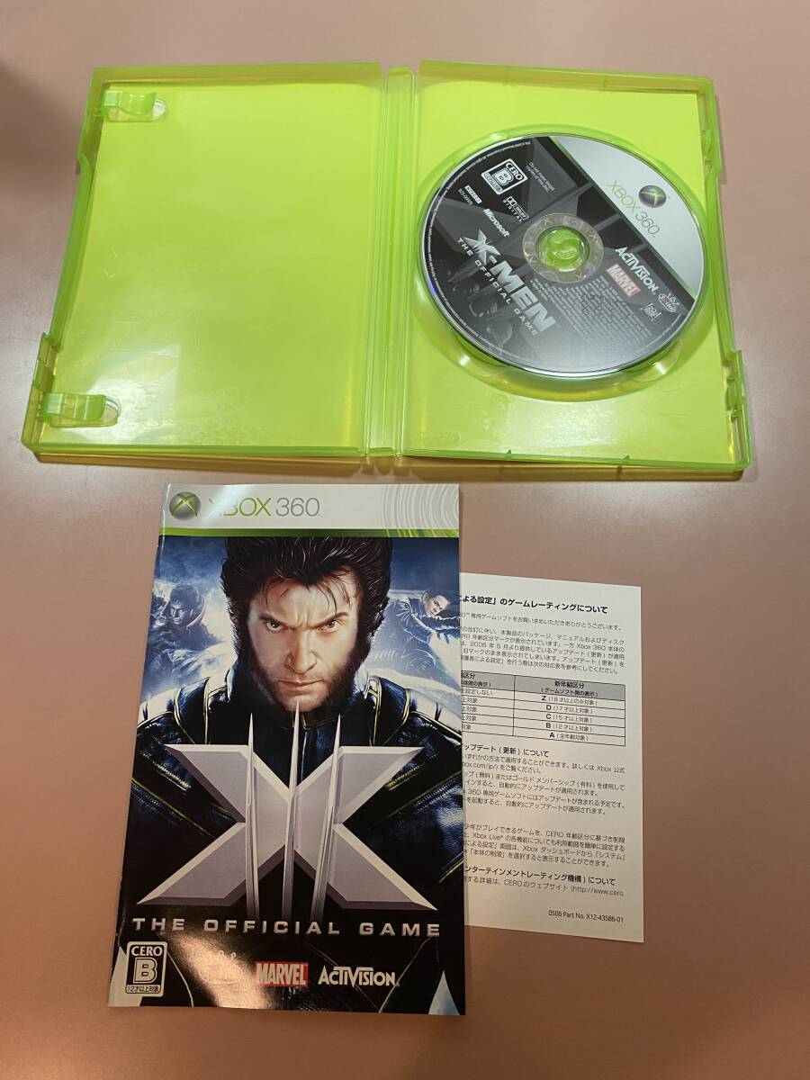 完品 Xbox360★X MEN ザ・オフィシャルゲーム★used import Japanの画像2