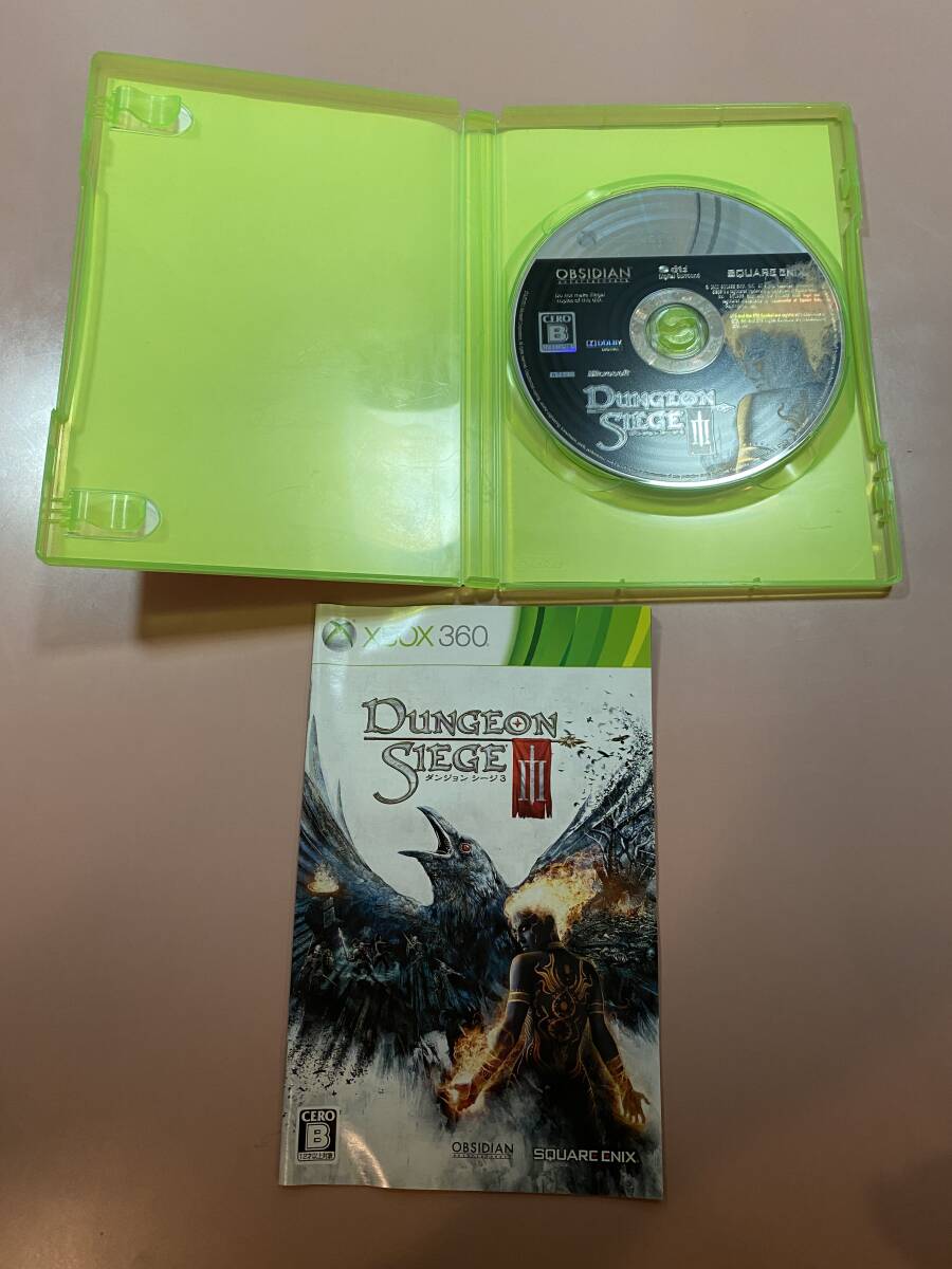 Xbox360★ダンジョンシージ３★used☆Dungeon Siege ３☆import Japanの画像2