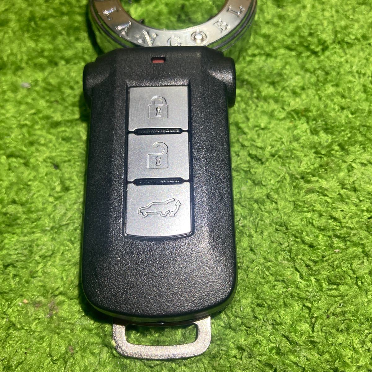 NO:13 Mitsubishi "умный" ключ 5 кнопка обе стороны раздвижная дверь CV1W Delica D5
