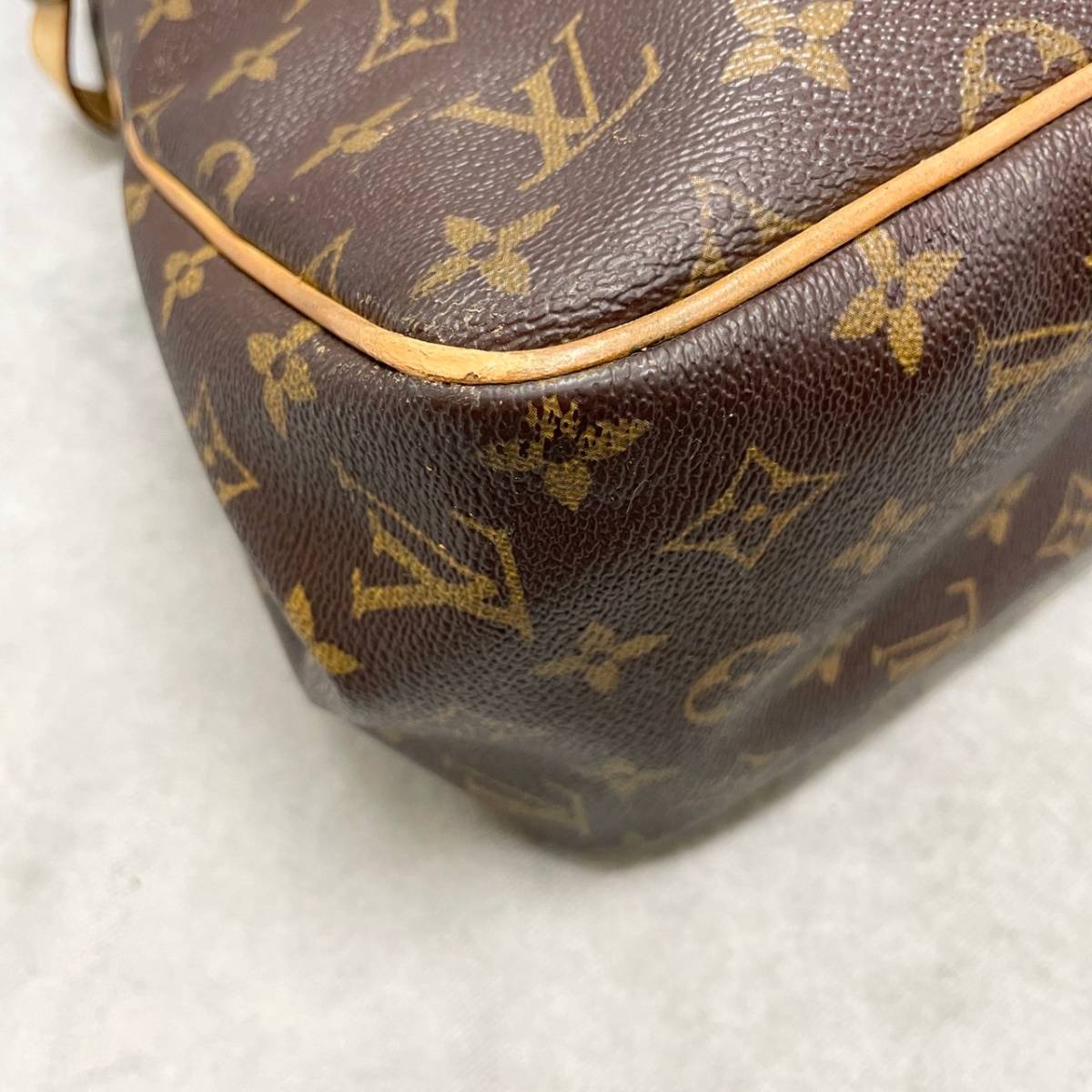 1円〜 美品 LOUIS VUITTON ルイヴィトン モノグラム バティニョール ヴェルティカル ハンドバッグ トートバッグ 肩掛け レディース_画像7