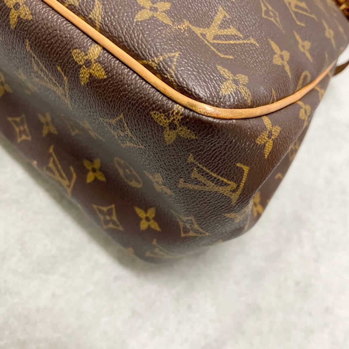 1円〜 美品 LOUIS VUITTON ルイヴィトン モノグラム バティニョール ヴェルティカル ハンドバッグ トートバッグ 肩掛け レディース_画像6