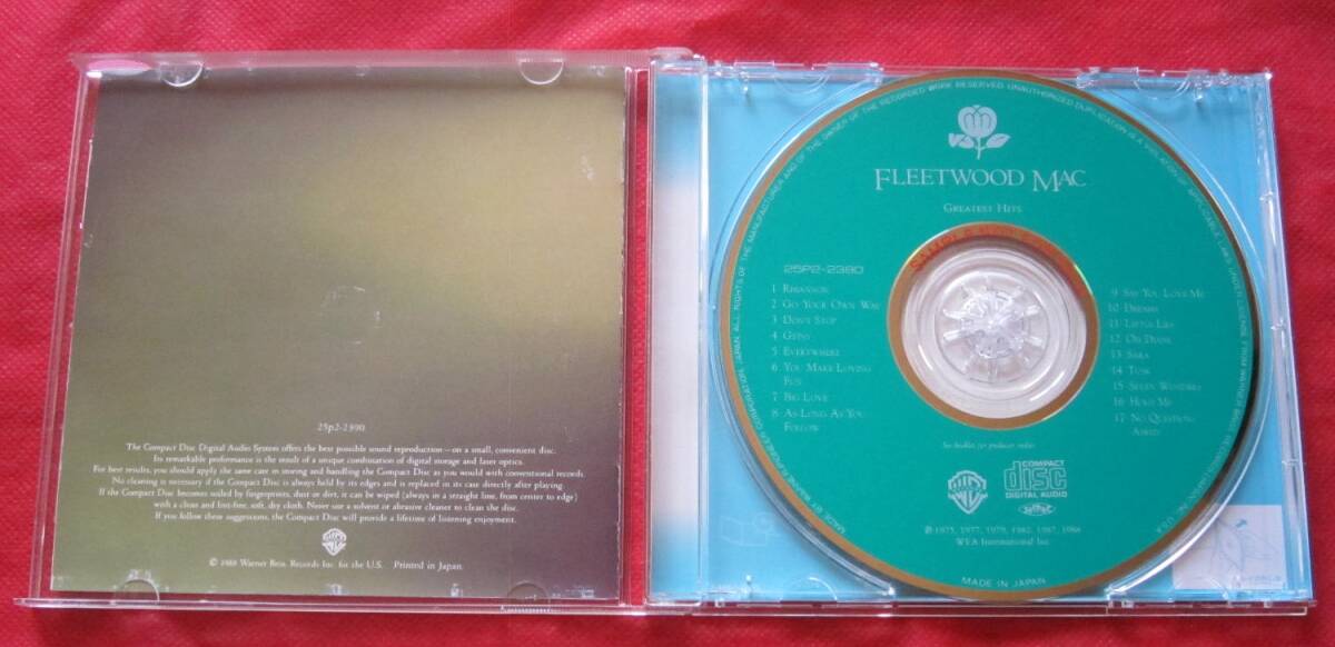 サンプル盤■Fleetwood　Mac（フリートウッド・マック）/Fleetwood　Mac　グレイテスト・ヒッツ　　/　国内盤CD　_画像3
