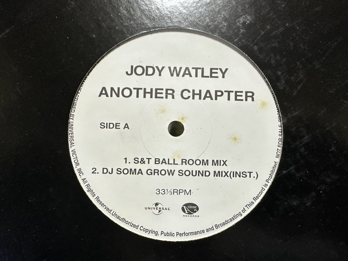 Jody Watley / Another Chapter, DJ Soma Grow Sound Mix オリジナル12インチ_画像1