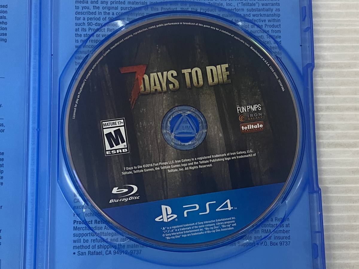 【北米版】 PS4ソフト 7 Days to Die [PlayStation 4] 中古品 syps4071815_画像4