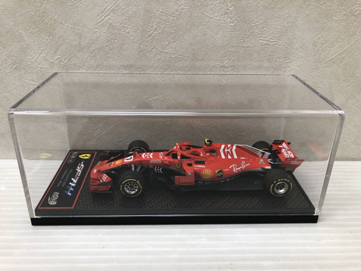 BBR 1/43 BBRC235B フェラーリ SF71-H GP USA　2018 ※デカール加工品※ 中古品 symini071649_画像2