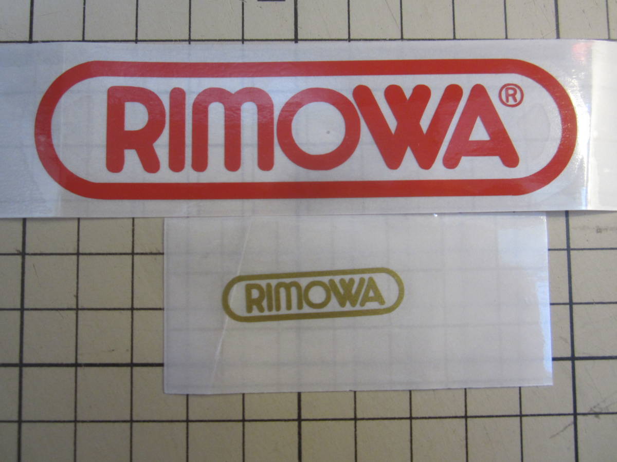 作成代行 横160ｍｍ　RIMOWA リモワ ステッカー ハイグレード耐候６年oracal651 40色以上から選べます_シクラメン