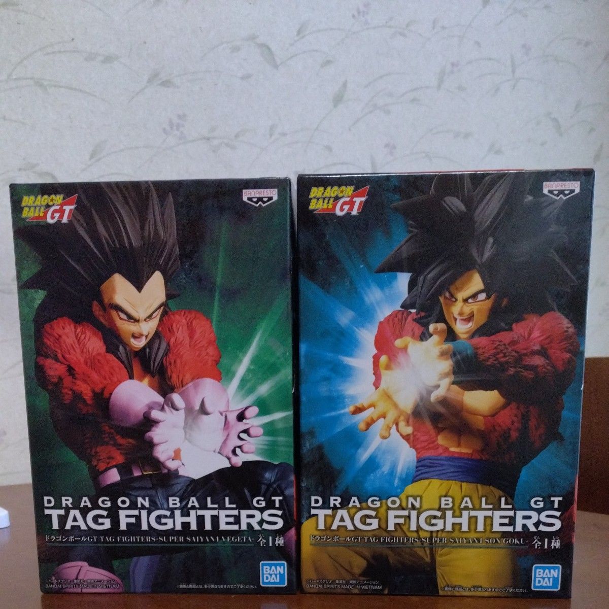 【未開封品】DRAGON BALL GT TAG FIGHTERS 孫悟空　ベジータ　ドラゴンボールＧＴ ２種セット