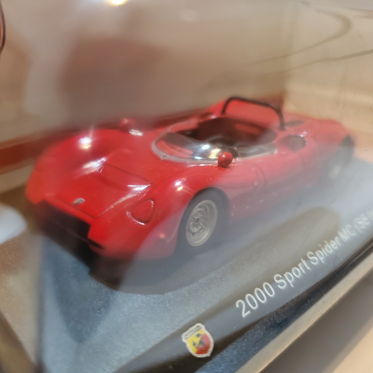 HACHETTE 1/43「Abarth 2000 Sport Speider MC 1967」 イタリア製 新品未使用 79_画像6