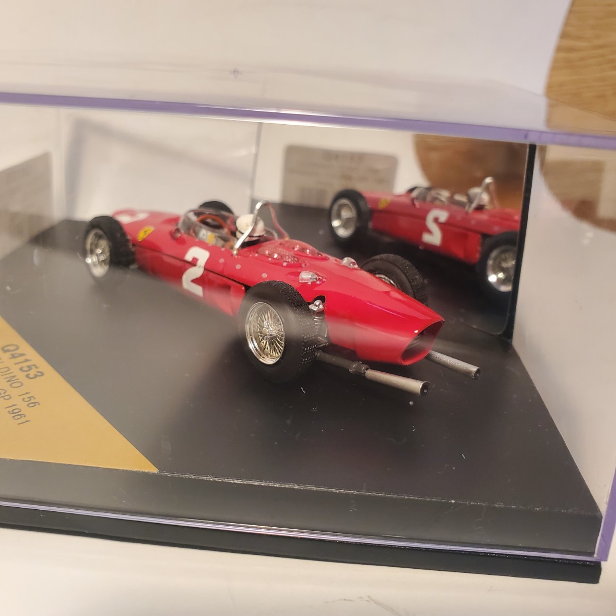 Quartzo 1/43「Ferrari DINO 156 WINNER ITALIAN GP 1961 」カルツォ フェラーリ ディノ ウイナー イタリア GP 新品 未使用 100_画像9