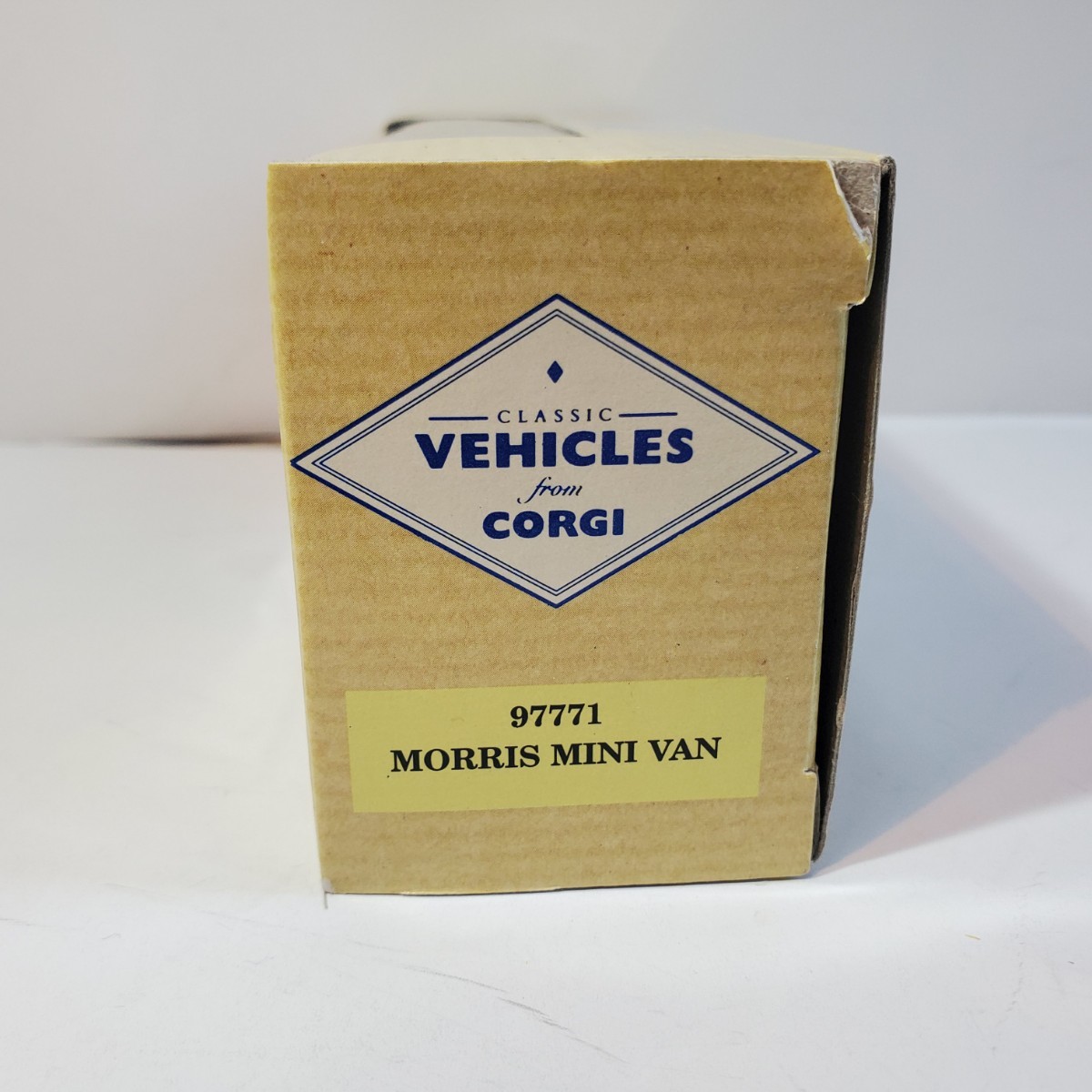 CORGI コーギー「Morris Mini Van BLUE」 モーリス ミニバン 青 フィギュア２体付属 新品未使用 125_画像10