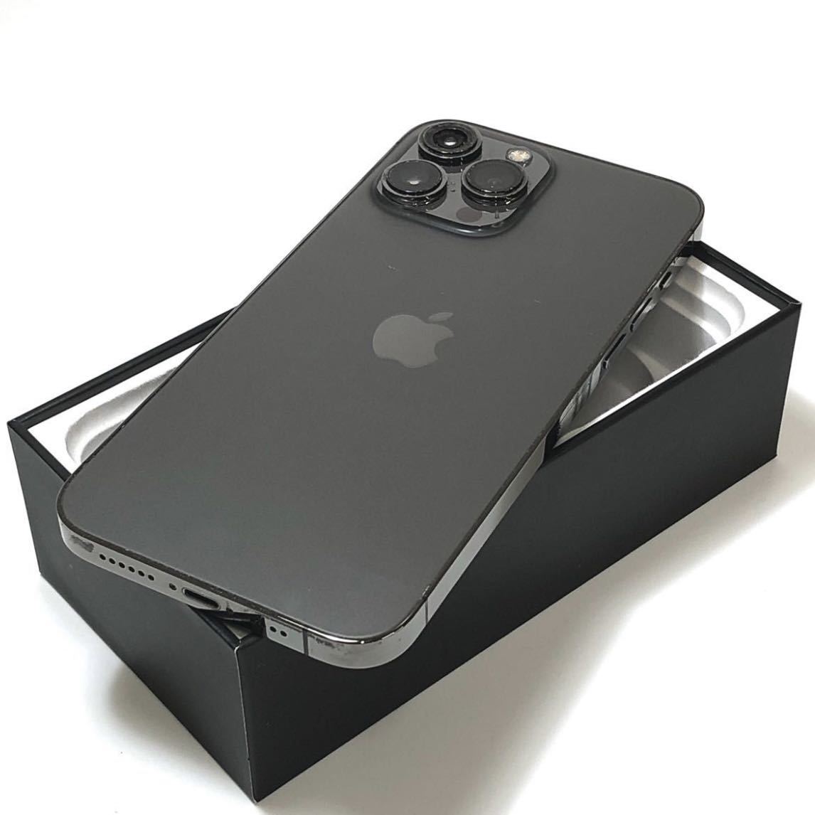 【ジャンク品】Apple｜iPhone 13 Pro Max 128GB｜SIMフリー｜最大バッテリー容量93%｜グラファイト｜動作確認済｜速達発送可