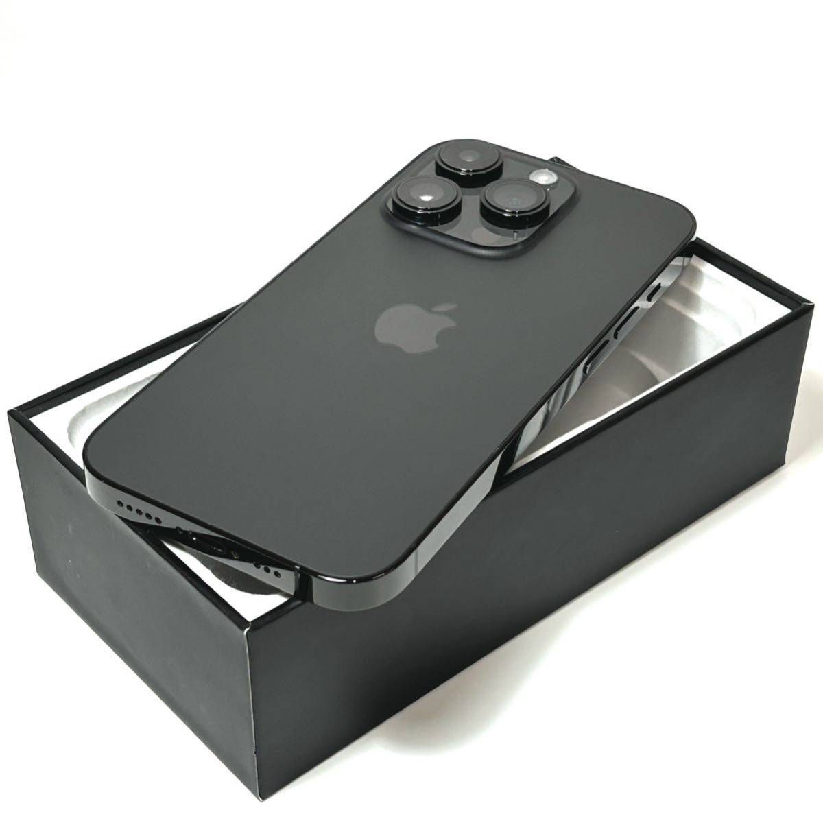 【美品】Apple｜iPhone 14 Pro 512GB｜アメリカ版SIMフリー｜最大バッテリー容量87%｜スペースブラック｜シャッター音無し