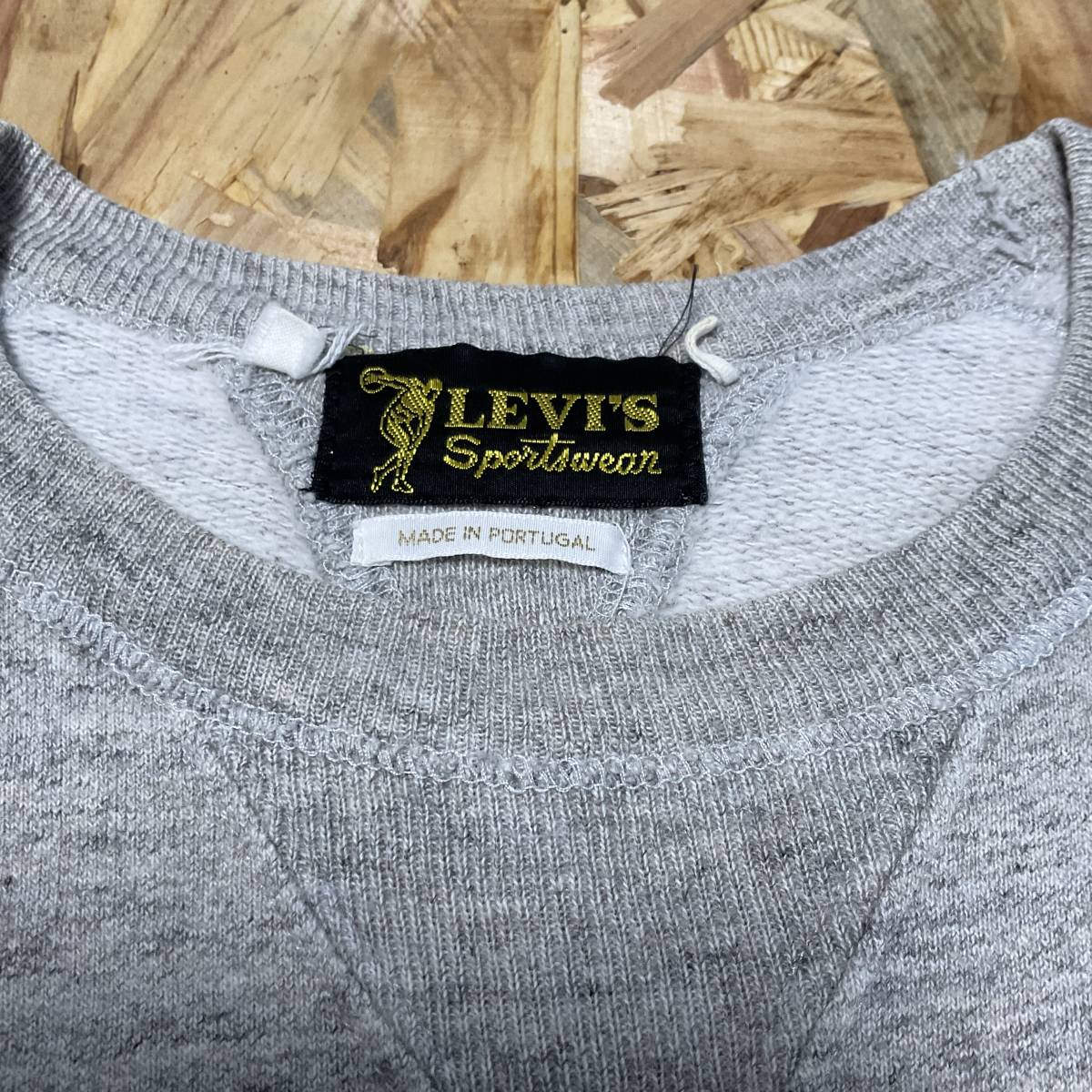 LEVI'S VINTAGE CLOTHING -SPORTS WEAR- SWEAT SHIRT HEATHER GRAY LVC リーバイス ヴィンテージクロージングの画像2