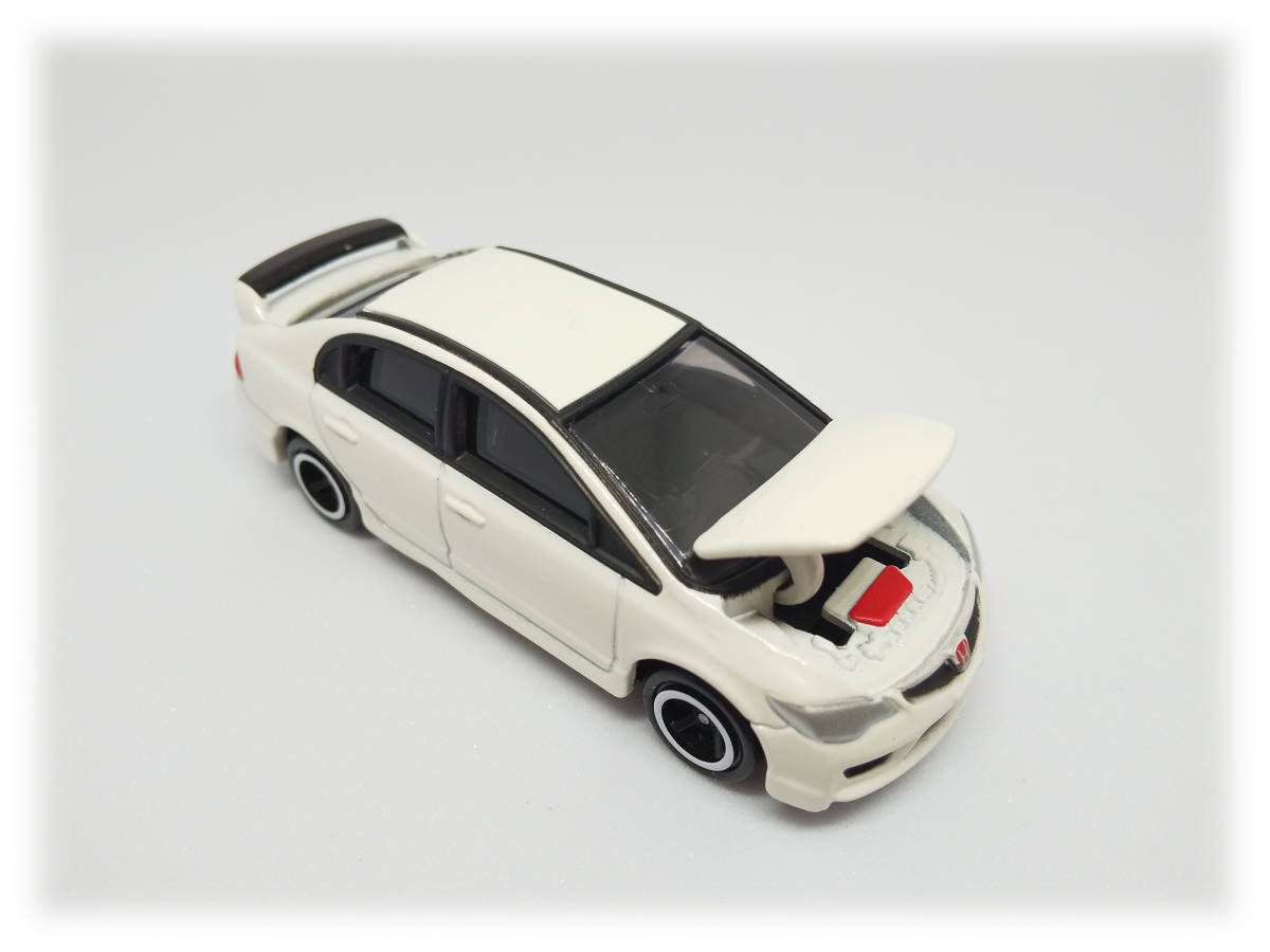 【絶版 赤箱 TAKARATOMYロゴ】トミカ 54-9 Honda シビック TYPE R 新車シール 2007年 当時物_画像10