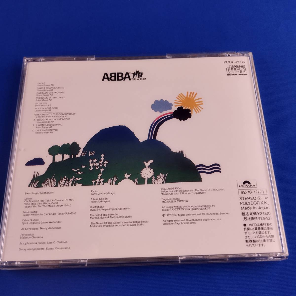 1SC14 CD ABBA アバ THE ALBUM ジ・アルバム_画像2