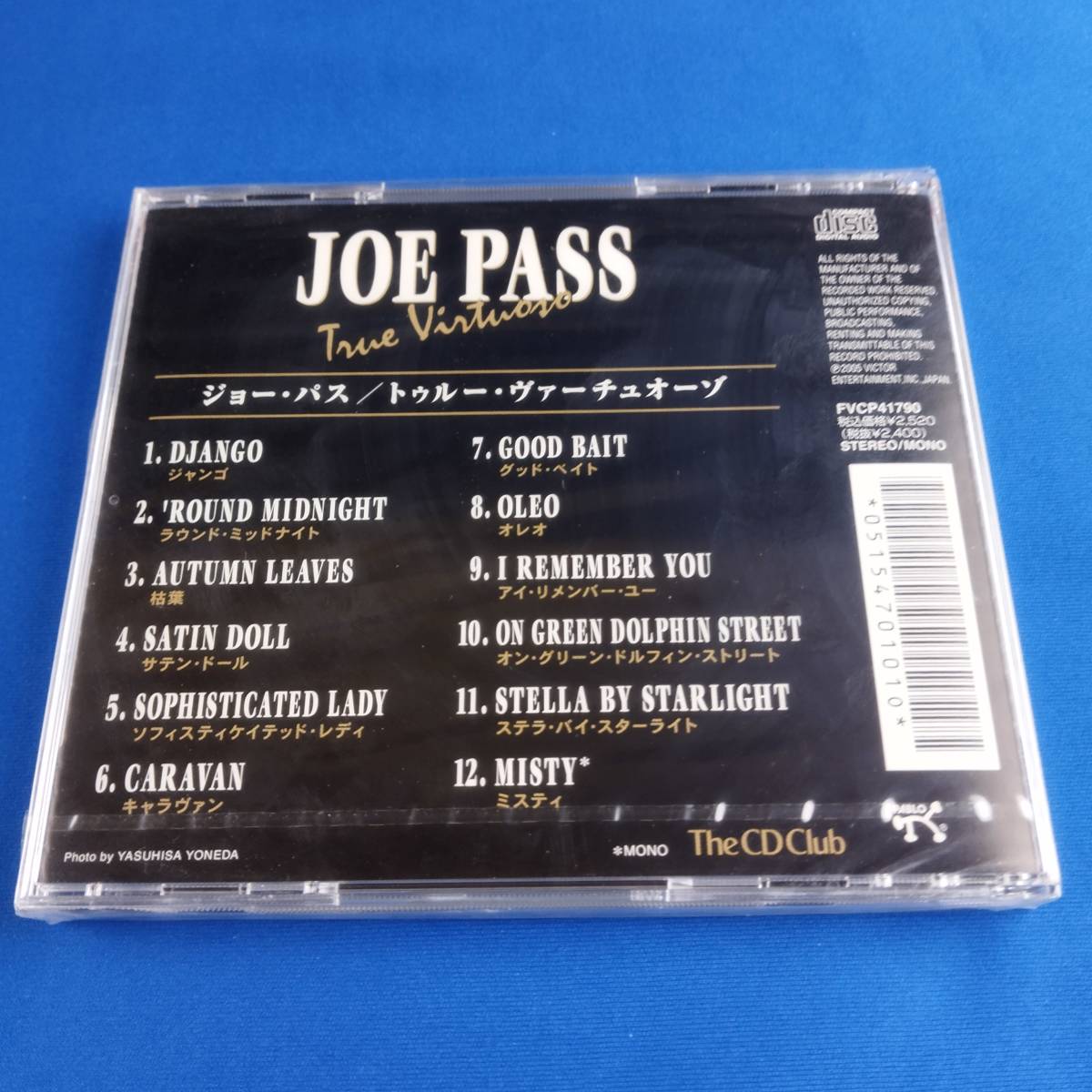 1SC7 CD 未開封 ジョー・パス トゥルー・ヴァー・チュオーゾ_画像2