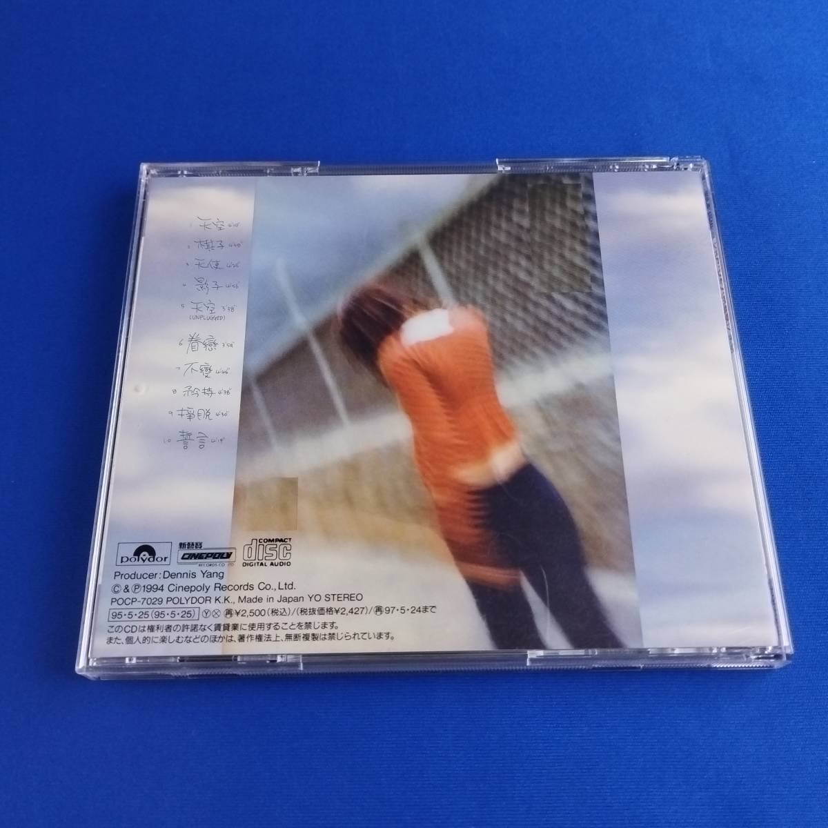 1SC17 CD フェイ・ウォン 天空 王菲の画像3