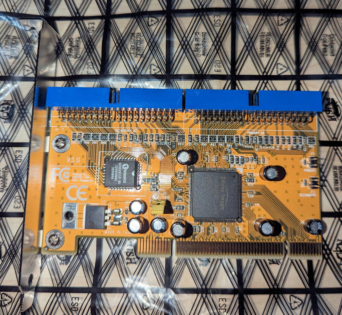 SiI 0680 IDE ATA133インターフェースボード,PCI_画像1