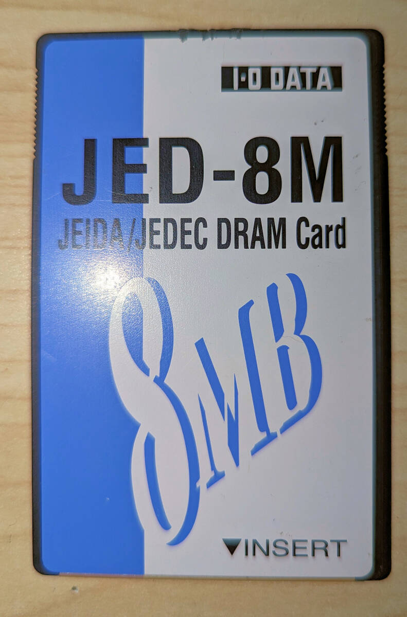 IODATA JED-8M JEIDA/JEDEC DRAM карта 