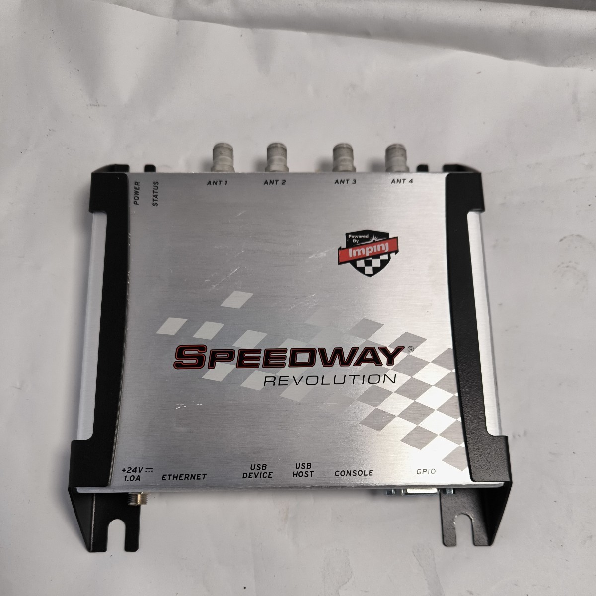 「D22_17T」 IMPINJ Speedway Revolution 4 Port R420 UHF RFID POE Reader by impinj 型番IPJ-REV-R420-JP22Mの画像1