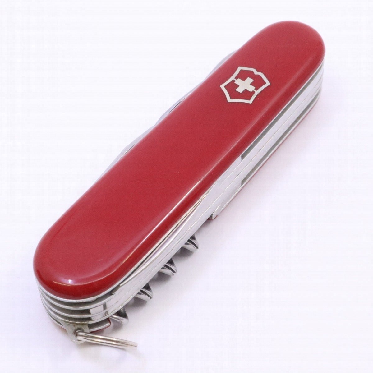 VICTORINOX ビクトリノックス アーミーナイフ 多機能ナイフ レザーケース付き【いおき質店】_画像5