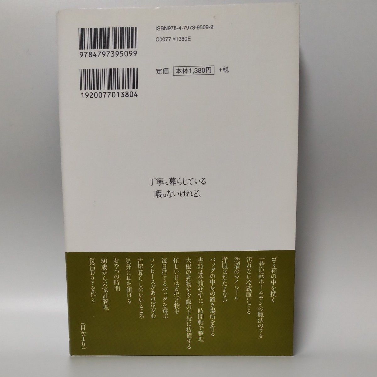 丁寧に暮らしている暇はないけれど。　時間をかけずに日々を豊かに楽しむ知恵 一田憲子／著