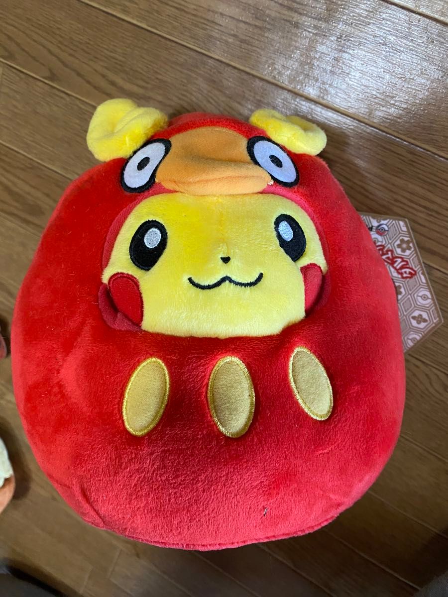ポケモンセンター ダルマッカごっこピカチュウ ぬいぐるみ ポケモンセンター ダルマッカごっこピカチュウ ぬいぐるみ