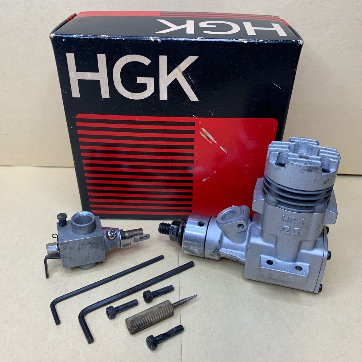 HGK 21 SF R/Cエンジン Yahoo!オークション - エッチジーケー HGK 21 SF R/C エンジン
