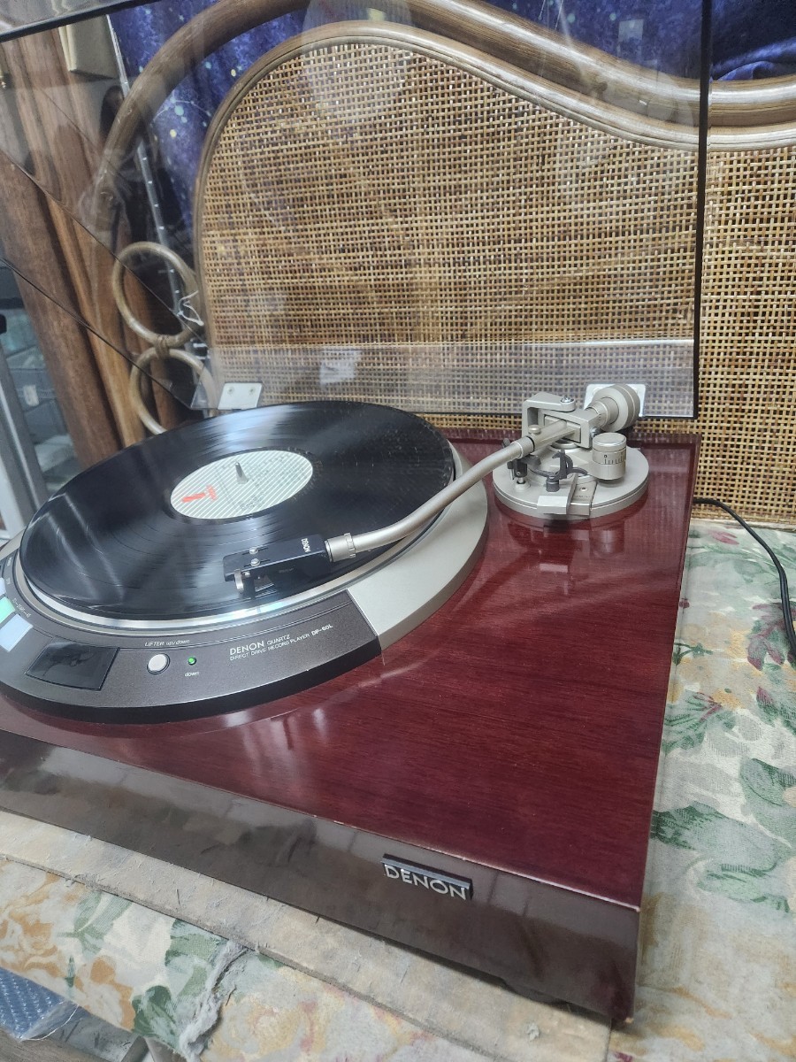  miracle! restore super-beauty goods! cartridge new goods DENON top class turntable DP-60L