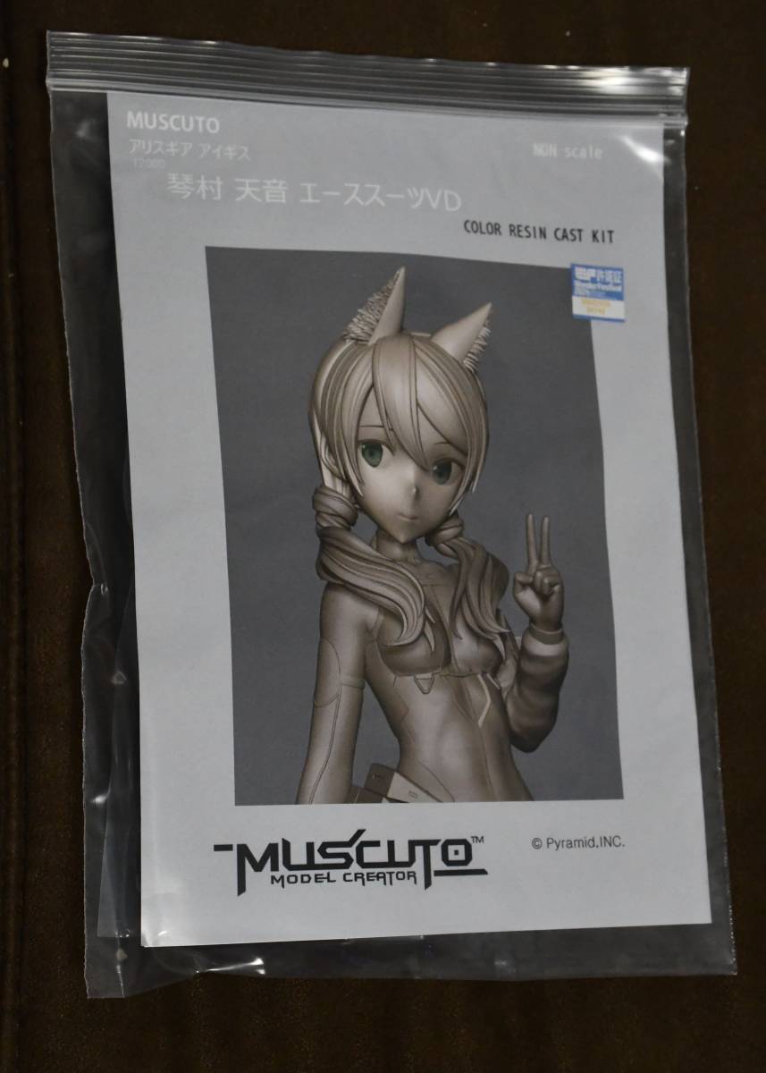 即決 未組立て muscuto 琴村天音 エーススーツ VD アリスギアアイギス ワンフェス2024冬 WF2024冬 _画像2