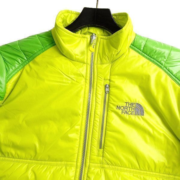 THE NORTH FACE ノースフェイス 高機能中綿 高耐久リップストップナイロン 中綿ジャケット パデッドブルゾン D00 LIM 100/L▲047▼bus1883d_画像4