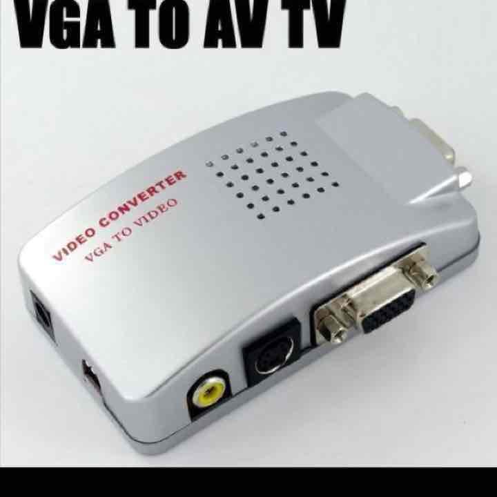 pc. экран .TV.VGA-S-VIDEO&RCA изменение конвертер 