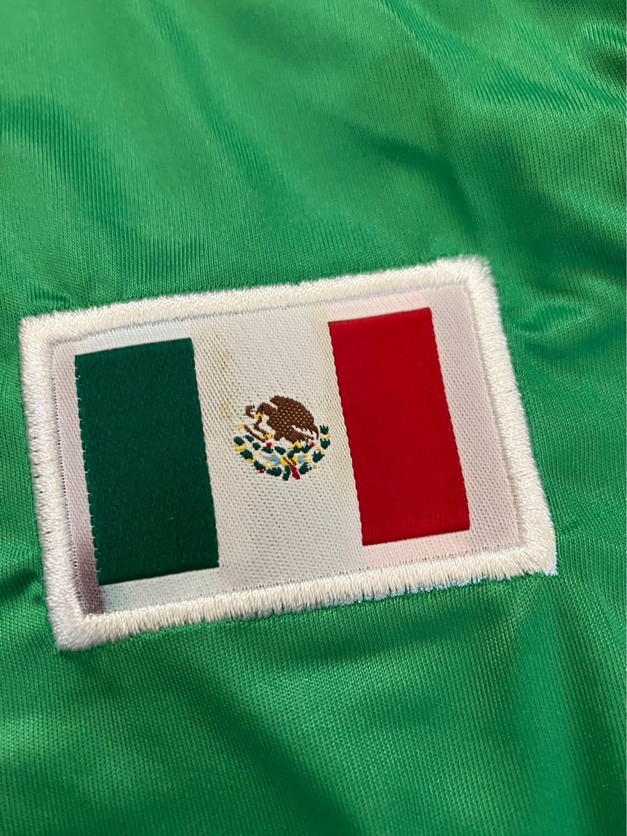 レア　2004年　アテネオリンピック　メキシコ代表ホームサッカーゲームシャツ