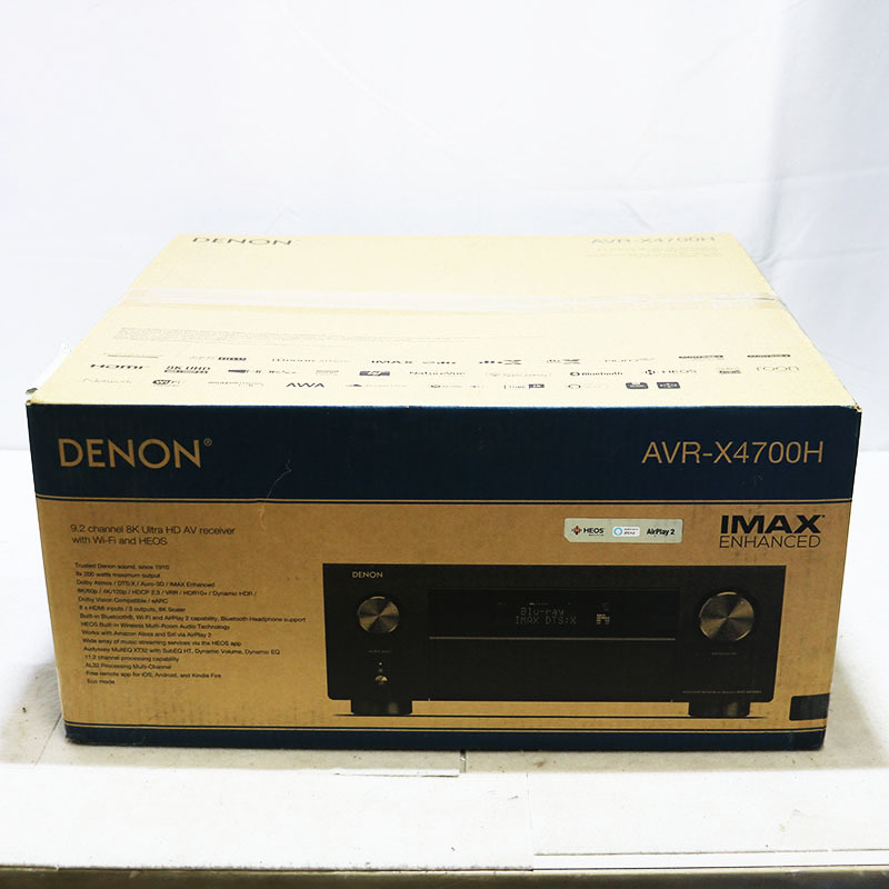 新品未使用 DENON デノン AVR-X4700H 9.2chプレミアムAVサラウンドレシーバー 2021年製_画像1