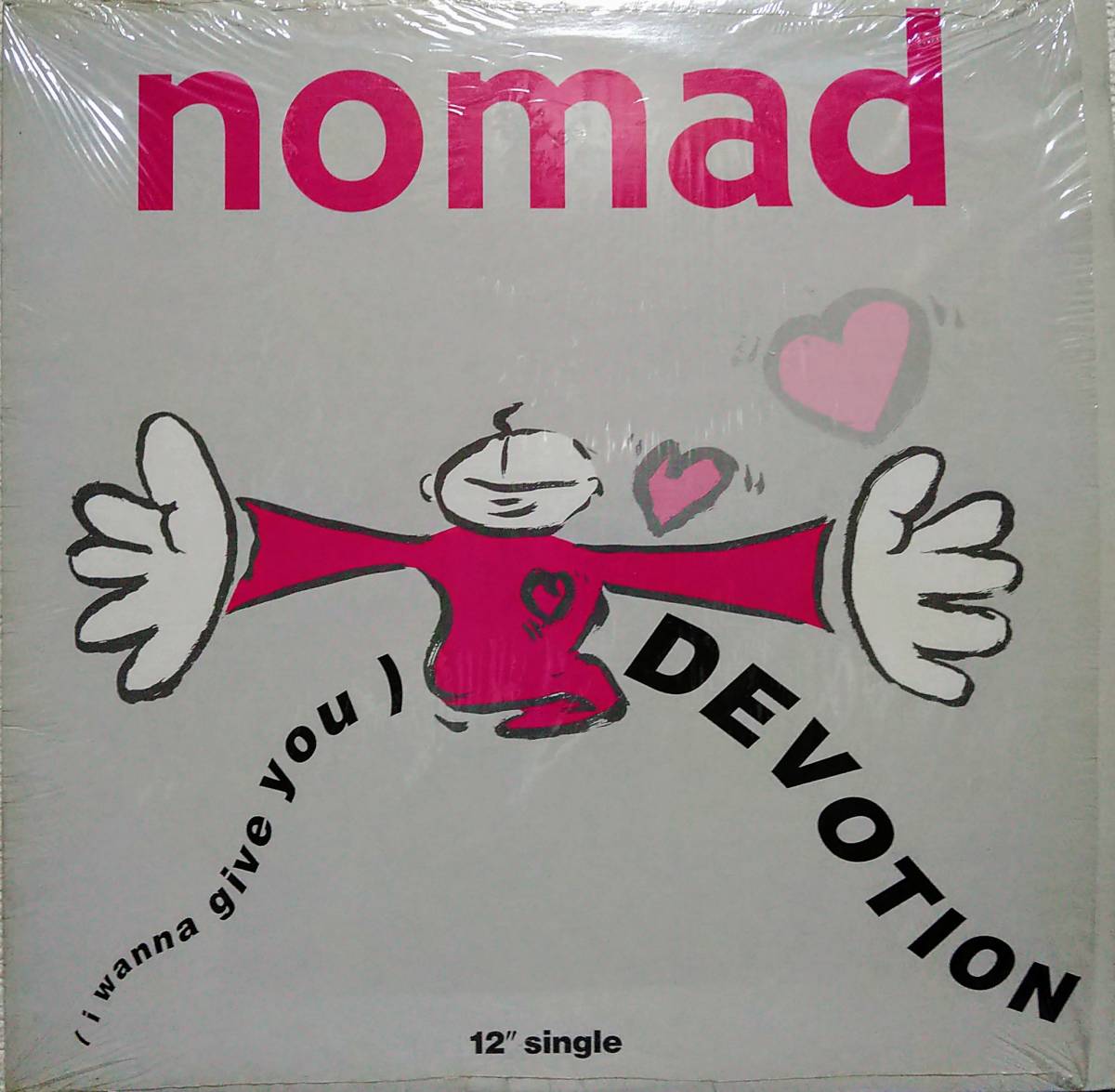 【12's House】Nomad「(I Wanna Give You) Devotion」オリジナル US盤 シュリンク付！の画像1